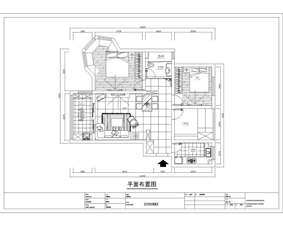 簡(jiǎn)約風(fēng)格裝修戶型示意圖